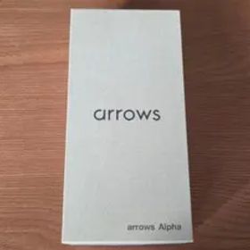 arrows Alpha ブラック 本体 充電器付き