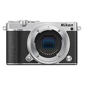【中古】(非常に良い)Nikon ミラーレス一眼 Nikon1 J5 ボディ シルバー J5SL
