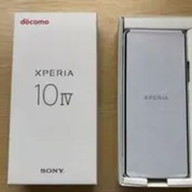 シムフリー ドコモSONY Xperia 10 IV SO-52Cホワイト新品