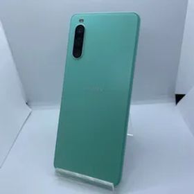 【訳あり品】au Xperia 10 IV SOG07 グリーン