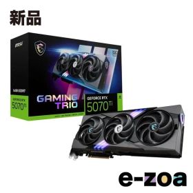 MSI エムエスアイ GeForce RTX 5070 Ti 16G GAMING TRIO OC グラフィックボード 転送不可 G507T-16GTC (2652178)