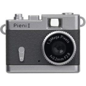 ケンコー Kenko DSC-PIENI II GY(グレー) PIENI2 ピエニ2 トイカメラ 131万画素デジタルカメラ DSCPIENI2GY