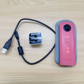 中古 RICOH THETA SC ピンク 360度カメラ 動作確認済