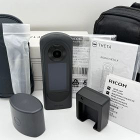【極上美品】RICOH THETA X オマケ付 リコー シータ 360度カメラ メタリックグレー