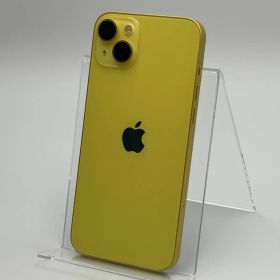 【中古B】iPhone 14 Plus 128GB イエロー バッテリー【83%】 SIMフリー 白ロム