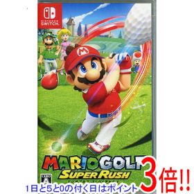 【1日と5.0のつく日、18日はポイント3倍！】【中古】マリオゴルフ スーパーラッシュ Nintendo Switch カバー・ケースいたみ