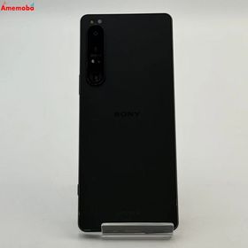 爆速発送Xperia 1 IV 256GB ブラック SOG06 AU版SIMフリー