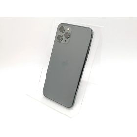 【中古】Apple docomo 【SIMロック解除済み】 iPhone 11 Pro 64GB ミッドナイトグリーン MWC62J/A【大宮東口】保証期間1ヶ月【ランクC】