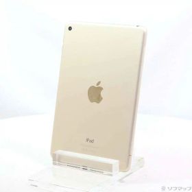 【中古】Apple(アップル) iPad mini 4 32GB ゴールド MNY32J／A Wi-Fi 【349-ud】