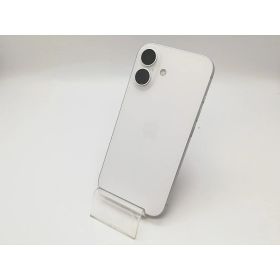 【中古】Apple 国内版 【SIMフリー】 iPhone 16 128GB ホワイト MYDR3J/A【ECセンター】保証期間1ヶ月【ランクB】