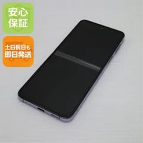 新品同様 SIMフリー Galaxy Z Flip4 パープル スマホ 土日祝発送 即日発送 09000