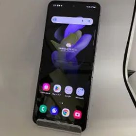 ★【中古品】au Galaxy Z Flip4 SCG17 ボラパープル SIMロック解除済
