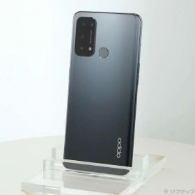 【中古】OPPO(オッポ) OPPO Reno5 A 128GB シルバーブラック A103OP Y!mobile SIMフリー 【348-ud】