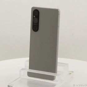 【中古】SONY(ソニー) Xperia 1 V 256GB プラチナシルバー SOG10 au SIMフリー 【344-ud】
