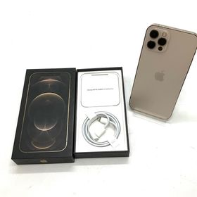 アップル(Apple)の【全額返金保証】【最速発送】Apple iPhone iPhone 12 Pro 256GB ゴールド SIMフリー 動作確認済(スマートフォン本体)