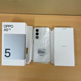 ◎【美品】OPPO A5 5G OPG06 4GB/128GB ホワイト 本体 ネットワーク制限◯ SIMフリー au 初期化済み スマートフォン