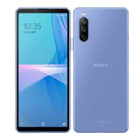 【SIMロック解除済】au Xperia10 III 5G SOG04 Blue SONY 当社3ヶ月間保証 中古 イオシス
