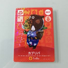 ニンテンドースイッチ(Nintendo Switch)のamiiboカード あつ森 007 カブリバ(その他)