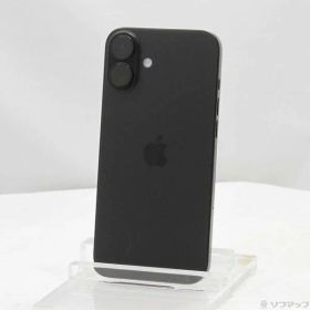 【中古】Apple(アップル) iPhone16 Plus 128GB ブラック 3N343J／A SIMフリー 【349-ud】