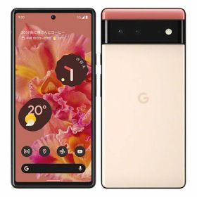 【中古】【安心保証】 Google Pixel 6[128GB] au カインダコーラル