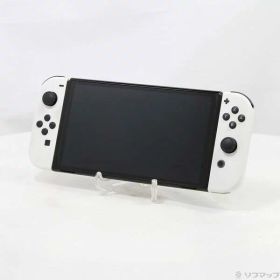【中古】Nintendo(任天堂) Nintendo Switch 有機ELモデル Joy-Con(L)／(R) ホワイト 【297-ud】