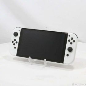 【中古】Nintendo(任天堂) Nintendo Switch 有機ELモデル Joy-Con(L)／(R) ホワイト 【348-ud】