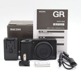 ■シャッター数3352枚！極上品■ RICOH GR III ブラック コンパクトデジタルカメラ GR3 リコー