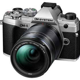 OMデジタルソリューションズ(OM Digital Solutions) OM SYSTEM OM-5 14-150mm II レンズキット [シルバー] 新品 送料無料