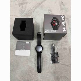 美品 ガーミン venu2 plus ブラック Garmin(腕時計(デジタル))