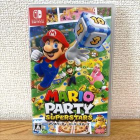 パッケージに亀裂あり◆中古品◆ マリオパーティ スーパースターズ 任天堂スイッチ
