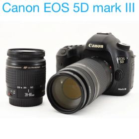 Canon EOS 5D mark III標準&望遠ダブルレンズセット
