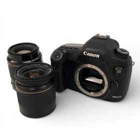 Canon キヤノン DS126321 EOS 5D Mark III デジタル 一眼 28-80mm F3.5-5.6 III 80-200mm F4.5-5.6 ダブルレンズセット ジャンク Z10792674