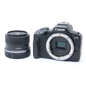 【中古】 《美品》 Canon EOS R50 RF-S18-45 IS STMレンズキット ブラック [ デジタルカメラ ]