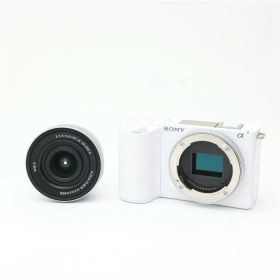 【中古】 《良品》 SONY VLOGCAM ZV-E10 II パワーズームレンズキット ZV-E10M2K W ホワイト [ デジタルカメラ ]
