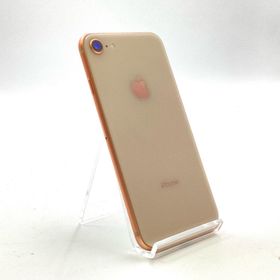 アップル(Apple)の【全額返金保証】【最速発送】Apple iPhone iPhone 8 64GB ゴールド docomo 美品 動作確認済(スマートフォン本体)