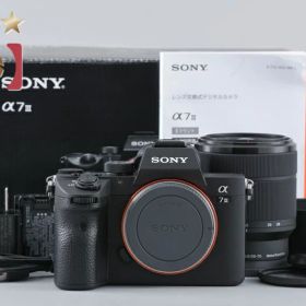 【中古】SONY ソニー α7III ILCE-7M3 ズームレンズキット シャッター回数僅少 元箱付き