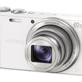 【中古】SONY デジタルカメラ Cyber-shot WX300 2110万画素 光学20倍 ホワイト DSC-WX300(W)