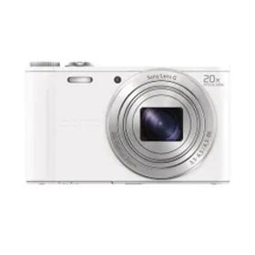 SONY デジタルカメラ Cyber-shot WX300 2110万画素 光学20倍 ホワイト DSC-WX300(W)(中古品)
