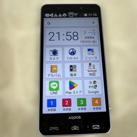 【ワンセグ】 SHARP シンプルスマホ3 509SH