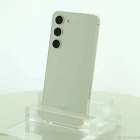 ソフマップ 〔中古品〕 Galaxy S23 256GB クリーム SCG19 au SIMフリー【262】