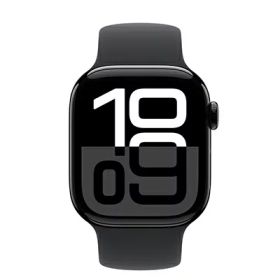 Apple Apple Watch Series10 42mm GPSモデル MWWX3J/A+MY7N3FEJ/A A2997【ジェットブラックアルミニウムケース/ブラックソロループ(サイズ0)】 [未使用] 【当社6ヶ月保証】 イオシス