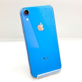 【修理店整備済】iPhoneXR 128GB ブルー SIMロック解除済 バッテリー容量100％