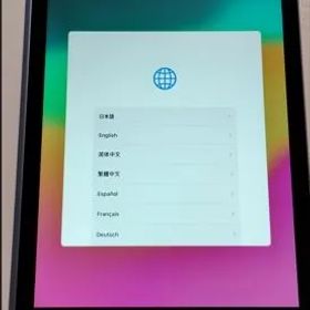 【美品】 iPad 第6世代 バッテリー78％ シルバー ★PAD-611