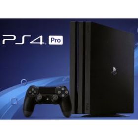PlayStation4 Pro 1TB：ジェット・ブラック（CUH7100BB01）／本体(家庭用ゲーム機本体)
