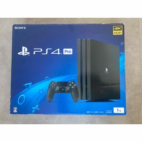 プレイステーション4(PlayStation4)のPlaystation 4 Pro ジェット・ブラック 1TB プレステ(家庭用ゲーム機本体)