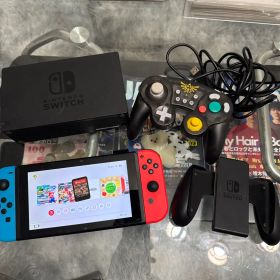 Nintendo Switch ネオンレッド/ブルー 本体 マリオカート付き