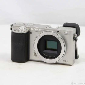 【中古】SONY(ソニー) α6000 ボディ シルバー ILCE-6000 【262-ud】