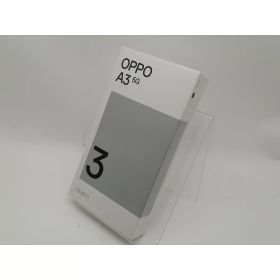 【未使用】Oppo ymobile 【SIMフリー】 OPPO A3 5G 4GB 128GB ブラック【新宿東口】保証期間3ヶ月