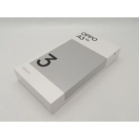 【未使用】Oppo ymobile 【SIMフリー】 OPPO A3 5G 4GB 128GB ブラック【広島本通】保証期間3ヶ月