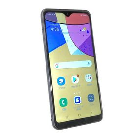 中古 samsung Galaxy A21 64GB ブラック SCV49 au